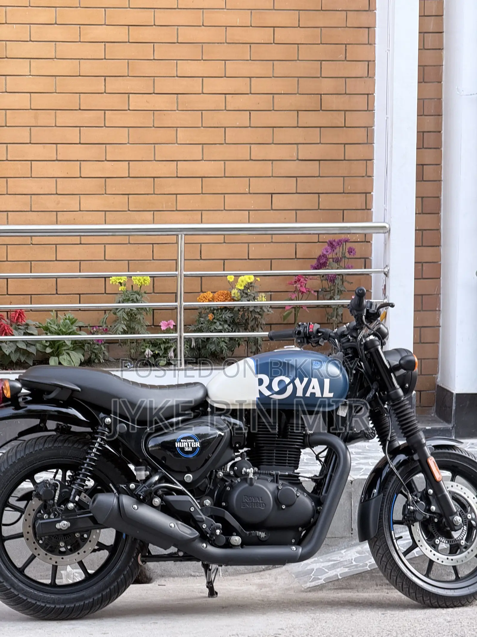 New Royal Enfield Hunter 350 2025 Blue