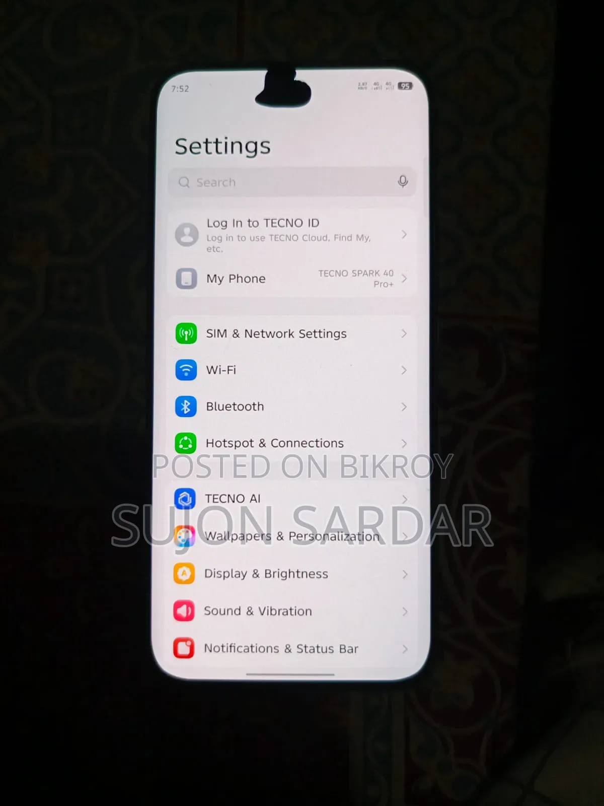 Tecno Spark 40 Pro+ 256 GB Gray