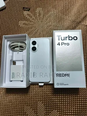 New Xiaomi Redmi Turbo 4 Pro 256 GB White