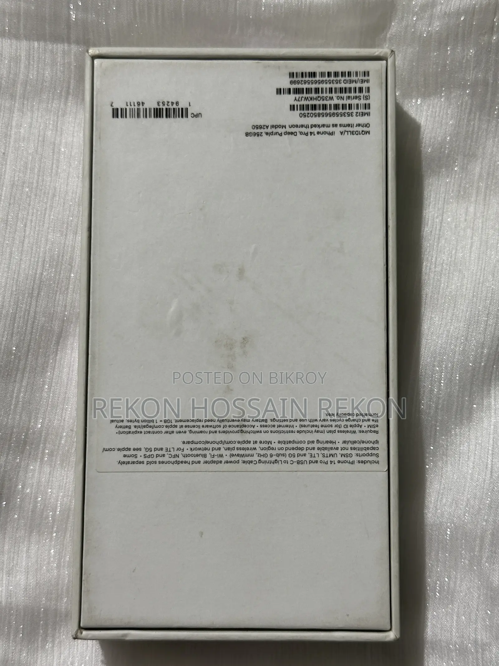 Apple iPhone 14 Pro 256 GB Purple