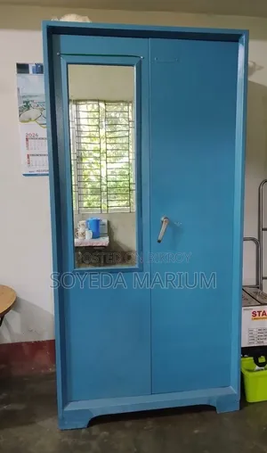 2 Door Steel Almari Mirror Soho