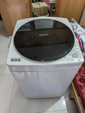 শার্প ৮ লিটার রানিং ওয়াশিং মেশিন বিক্রি করতে চাই