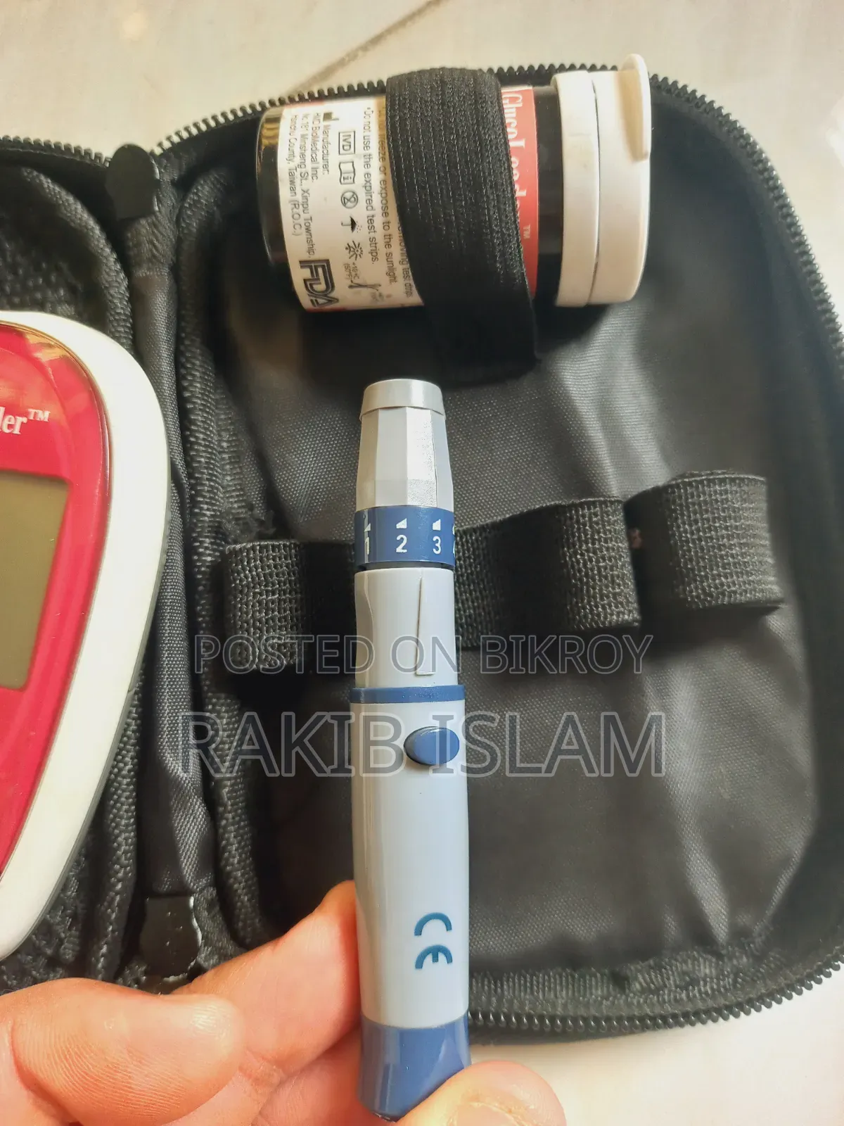 GlucoLeaderTM Enhance Blood Glucose Meter (রক্তে শর্করা মাপার মেশিন)
