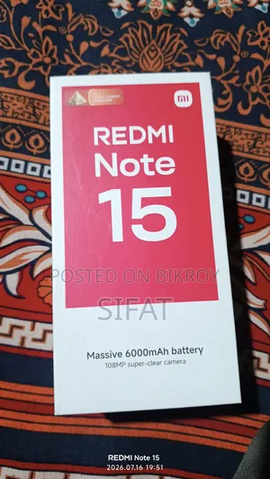 New Xiaomi Redmi Note 15 256 GB White