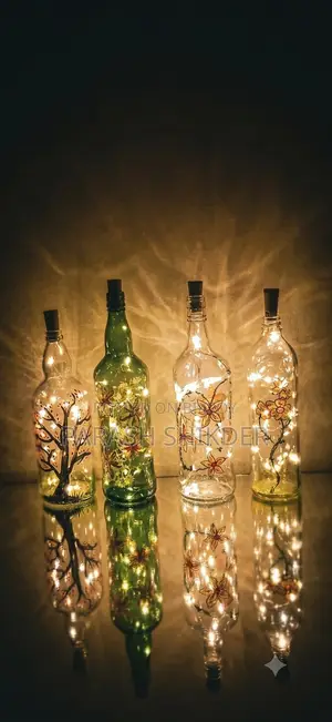 Handmade Bottle Light