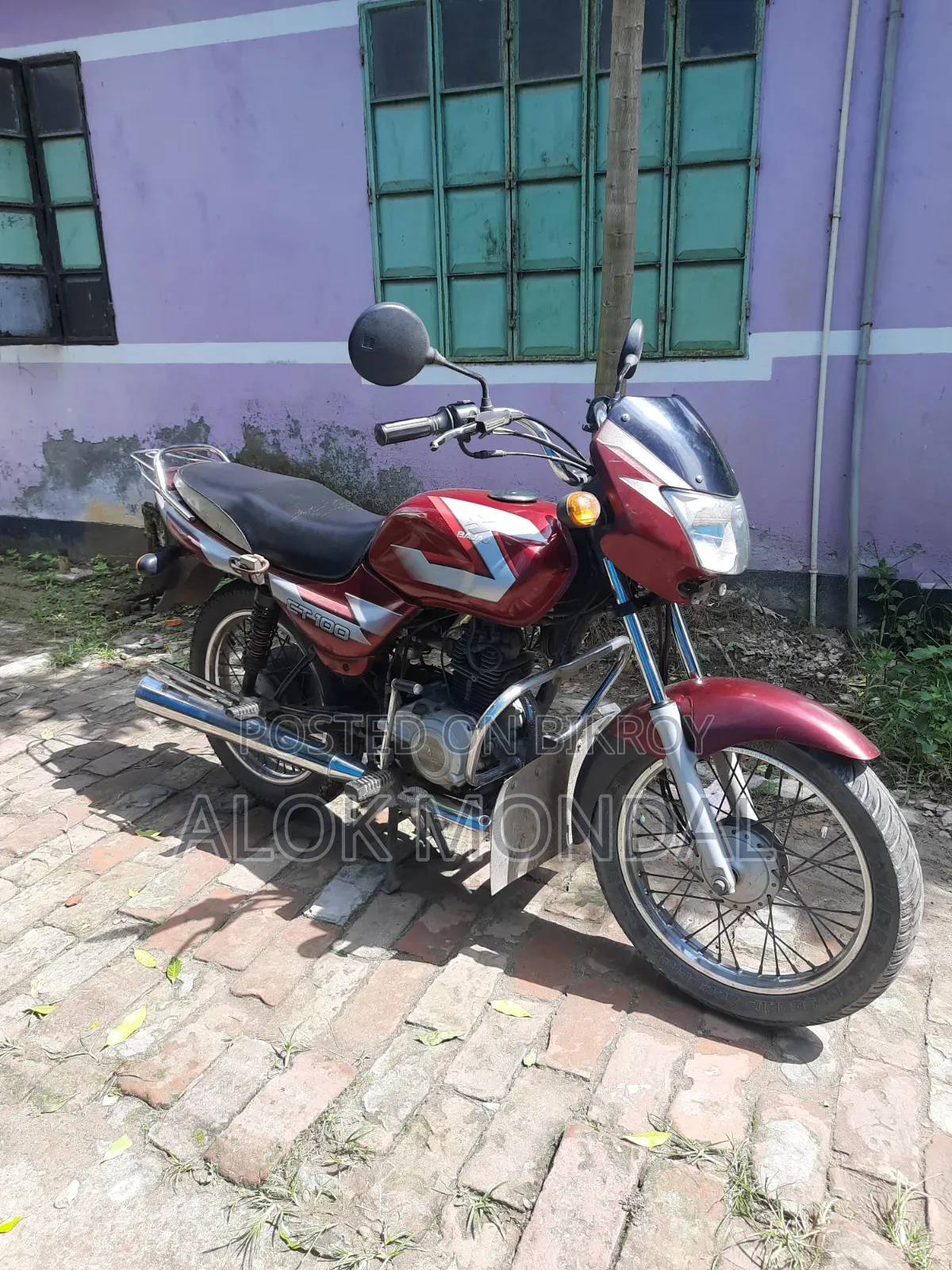 Bajaj CT 100X 2012 Red