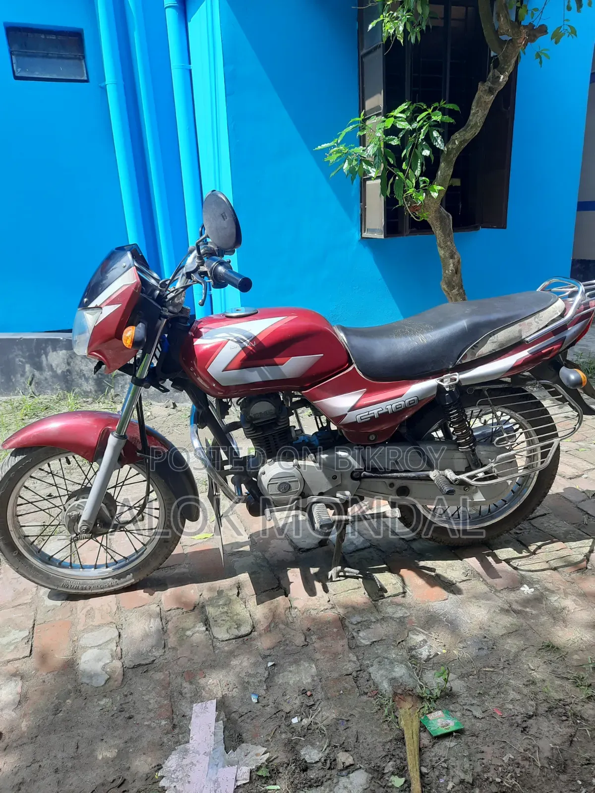 Bajaj CT 100X 2012 Red