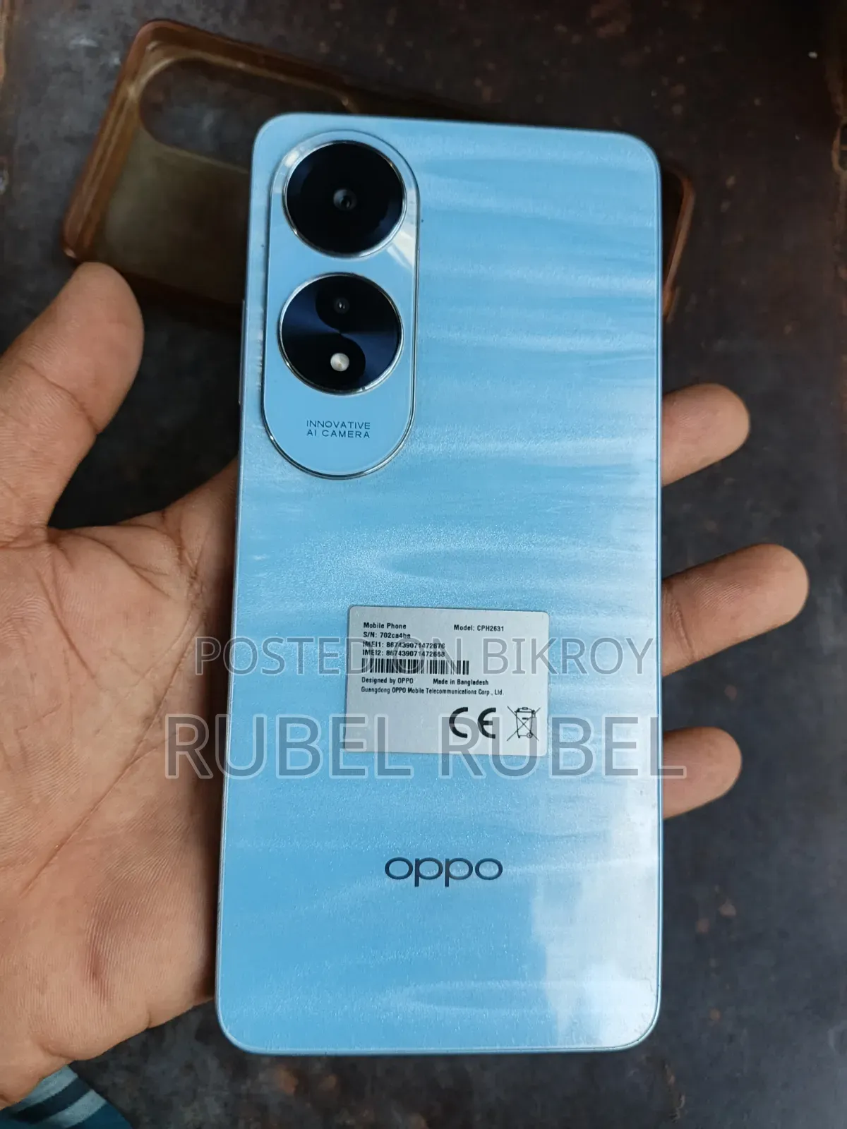 Oppo A60 256 GB Blue
