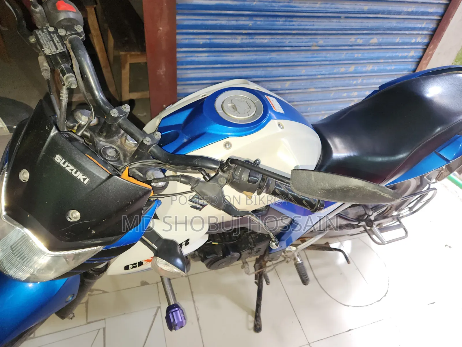 Suzuki Gixxer Monotone 2017 White