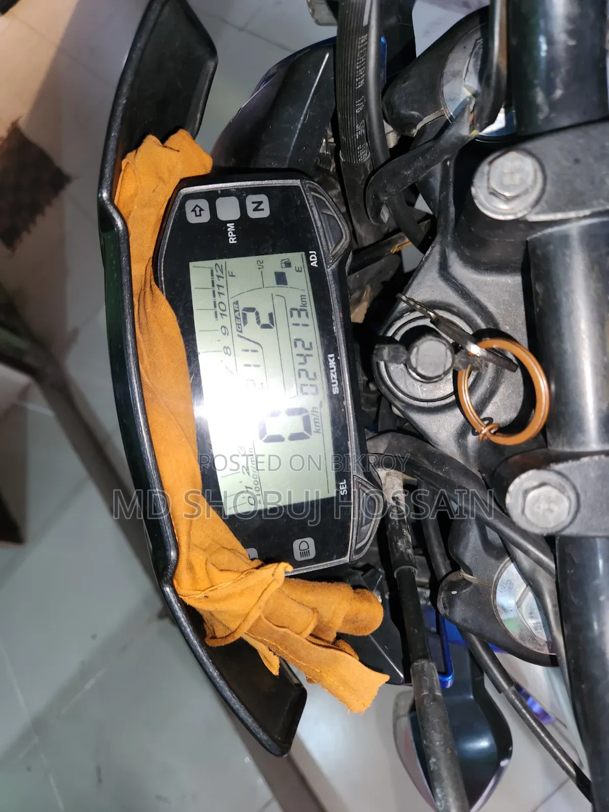 Suzuki Gixxer Monotone 2017 White