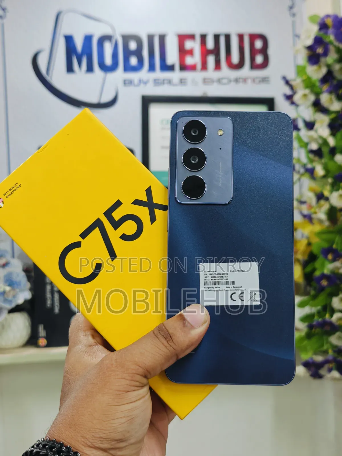 Realme C75x 128 GB Black