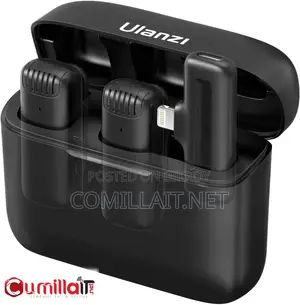 Ulanzi J12 ওয়্যারলেস ল্যাভালিয়ার মাইক্রোফোন