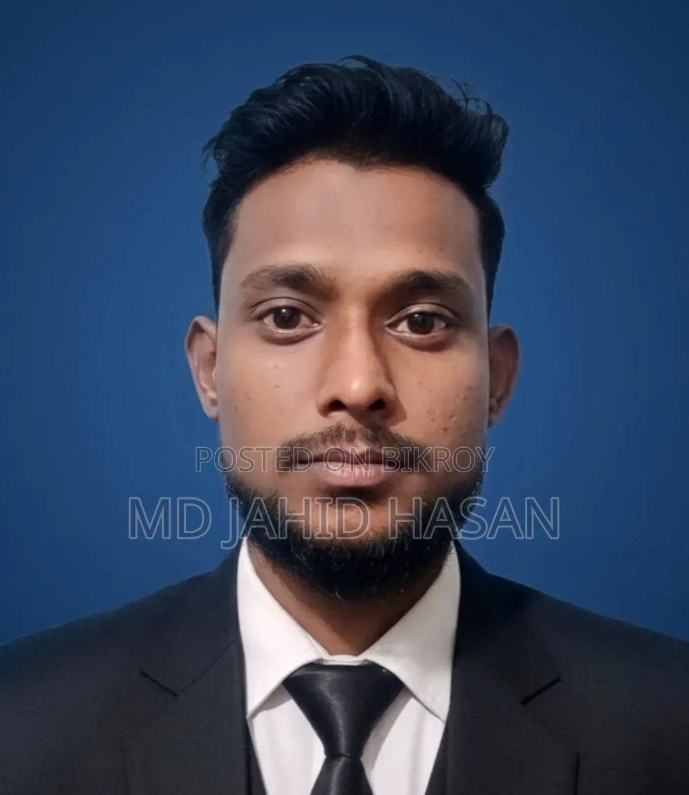 হ্যালো, আমি জাহিদ হাসান, কর্পোরেট সেলস ও মার্কেটিং চাকরির সন্ধানে আছি।