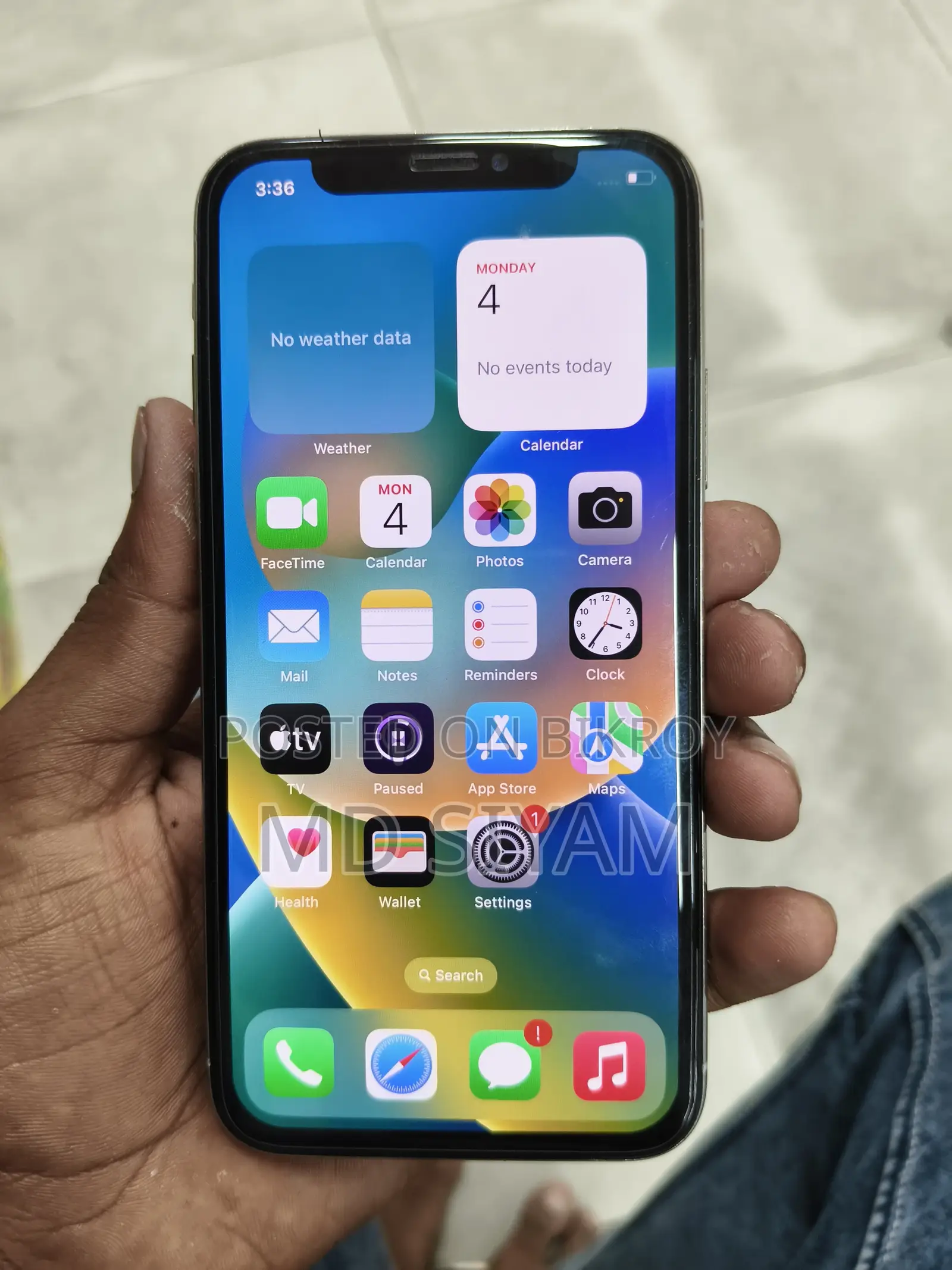 Apple iPhone X 256 GB White