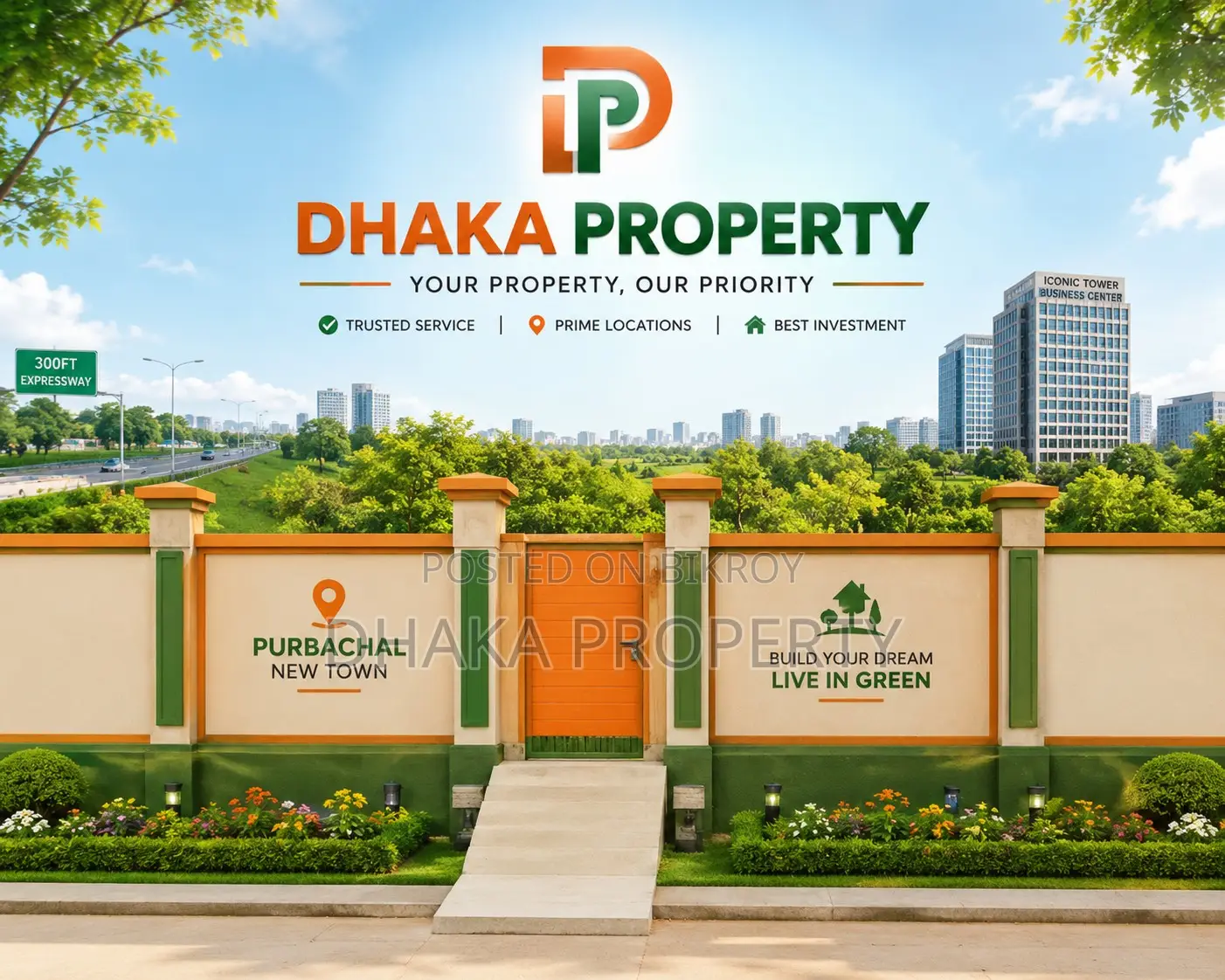Nearby 300ft 5 Katha Park South at Sector-3