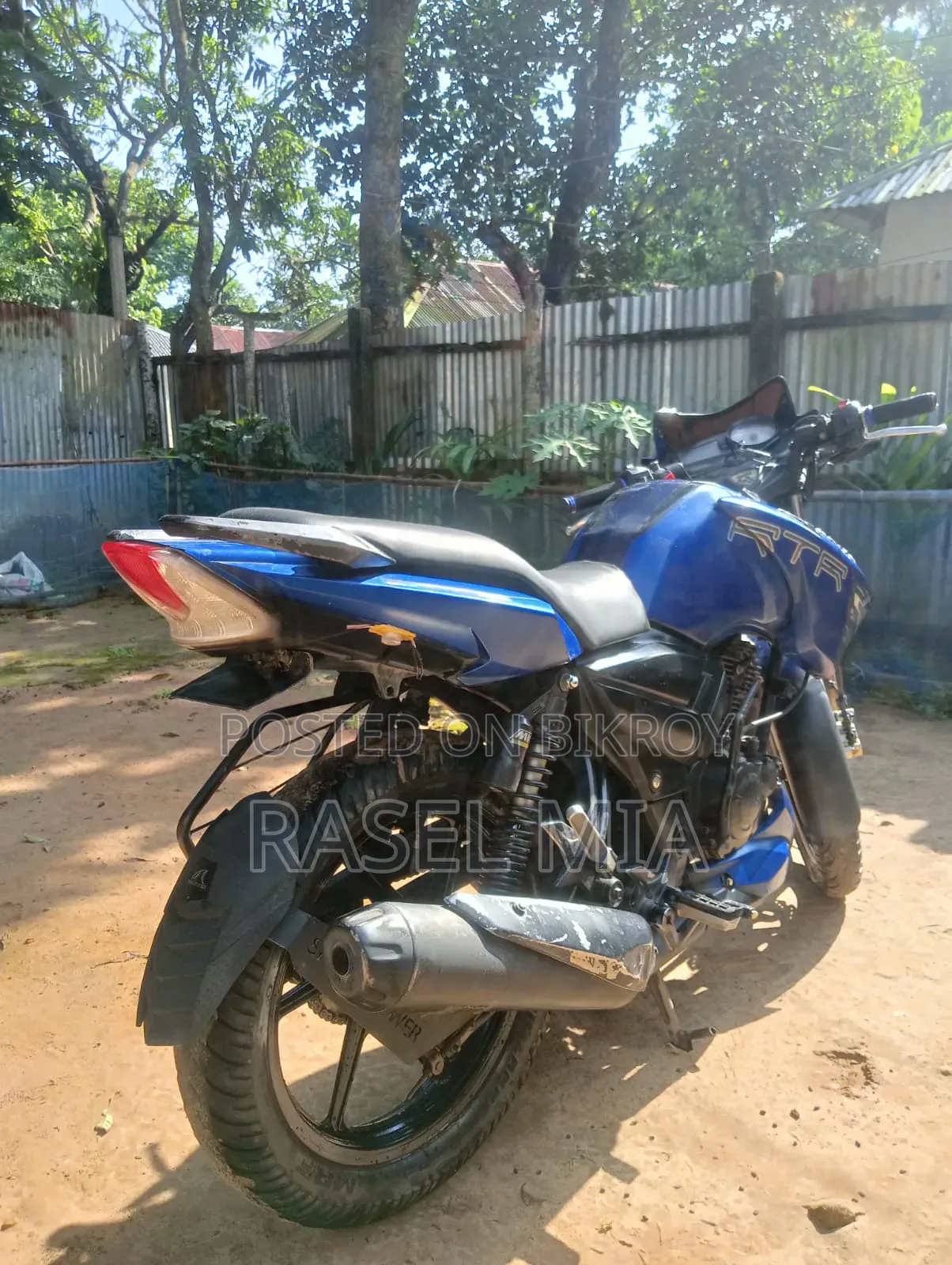 নতুন টিভিএস অ্যাপাচি আরটিআর ১৬০ ২ভি ২০২০ ব্লু
