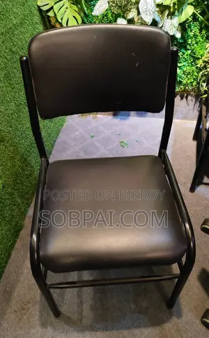 Sturdy Metal Frame Visitor Chair