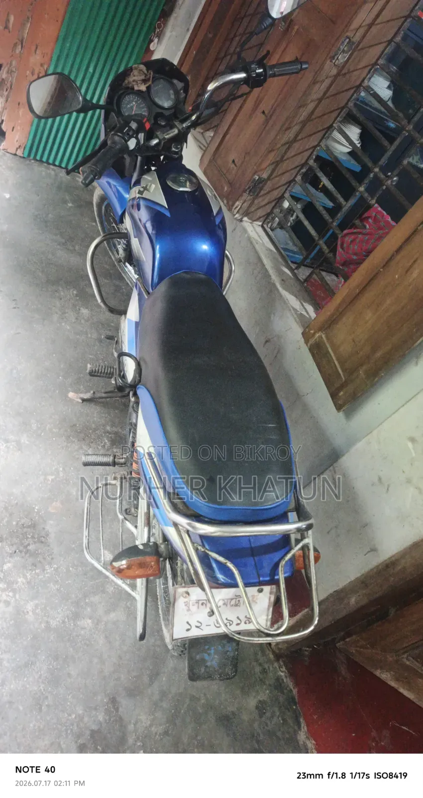 Bajaj CT 100 2014 Blue