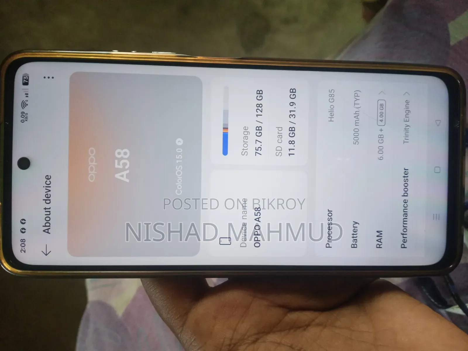 Oppo A58 128 GB