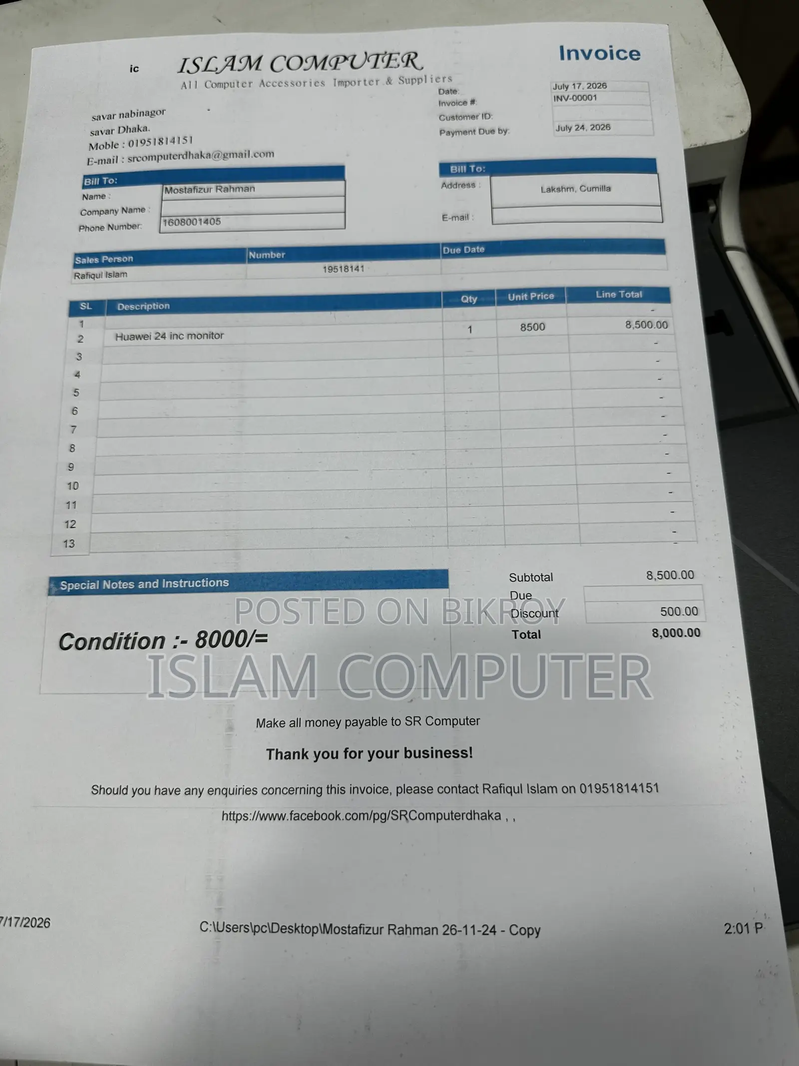 HP Color LaserJet Pro MFP M181fw Multifunction Color Laser Printer