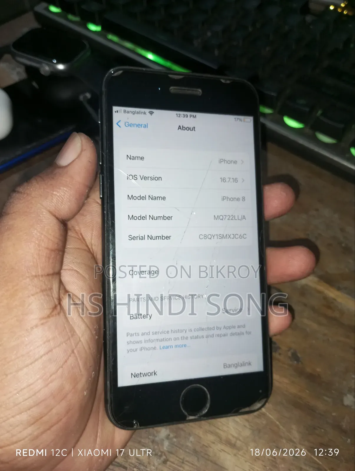 Apple iPhone 8 64 GB Black