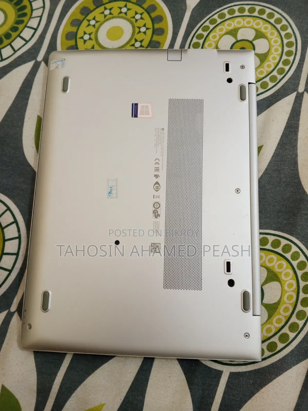 Laptop HP EliteBook 840 G6 8GB Intel Core I5 HDD+SSD 256GB