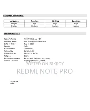 Computing It Cv