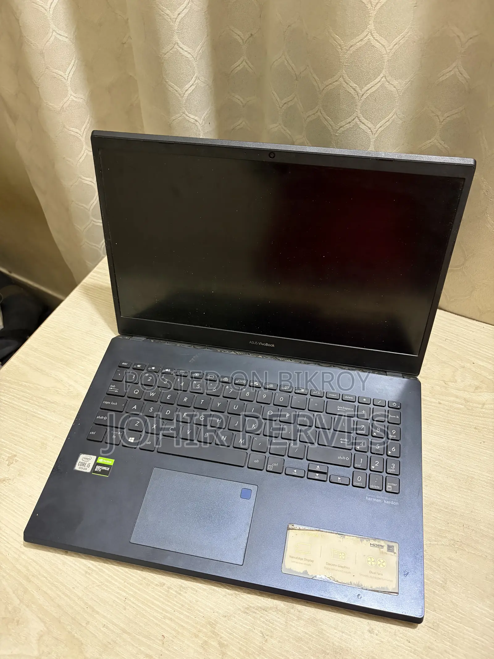 Laptop Asus Vivobook 15 8GB Intel Core i5 HDD+SSD 1T