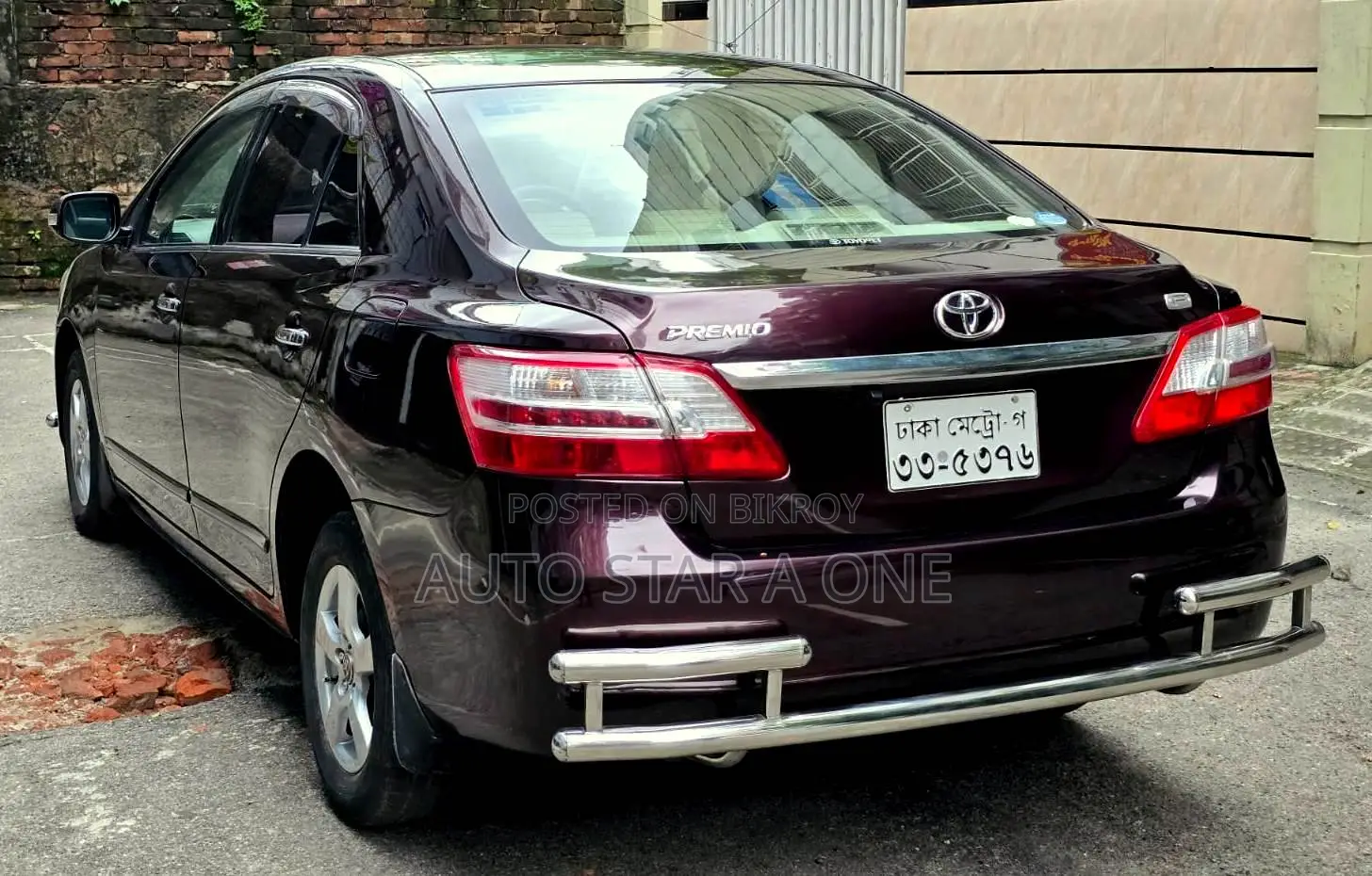 Toyota Premio 1.5 FWD 2010 Maroon