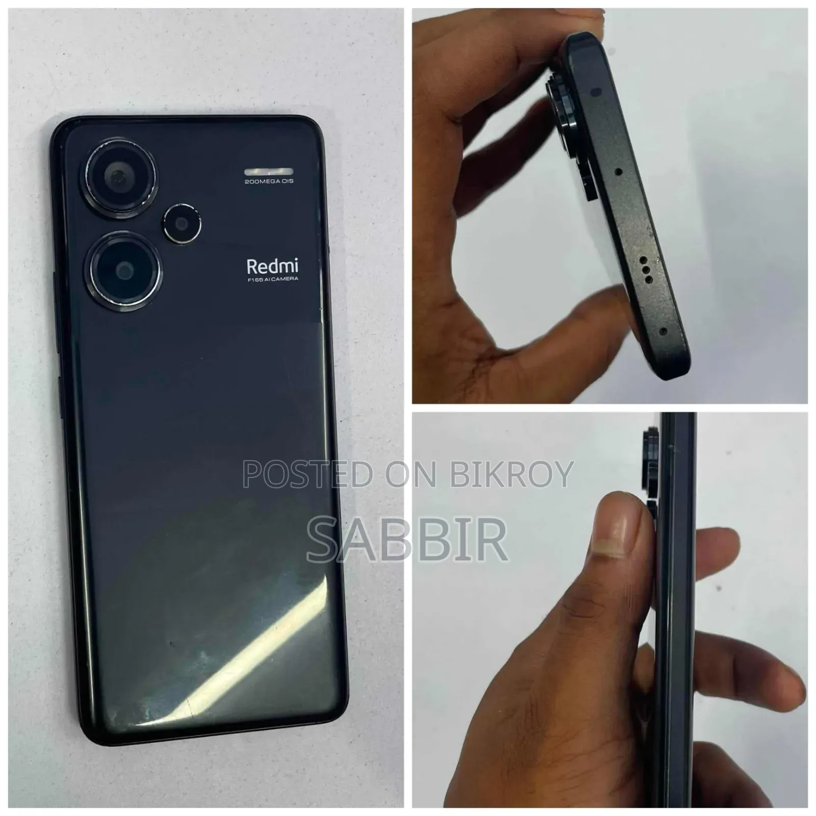 Xiaomi Redmi Note 13 Pro+ ২৫৬ জিবি ব্ল্যাক