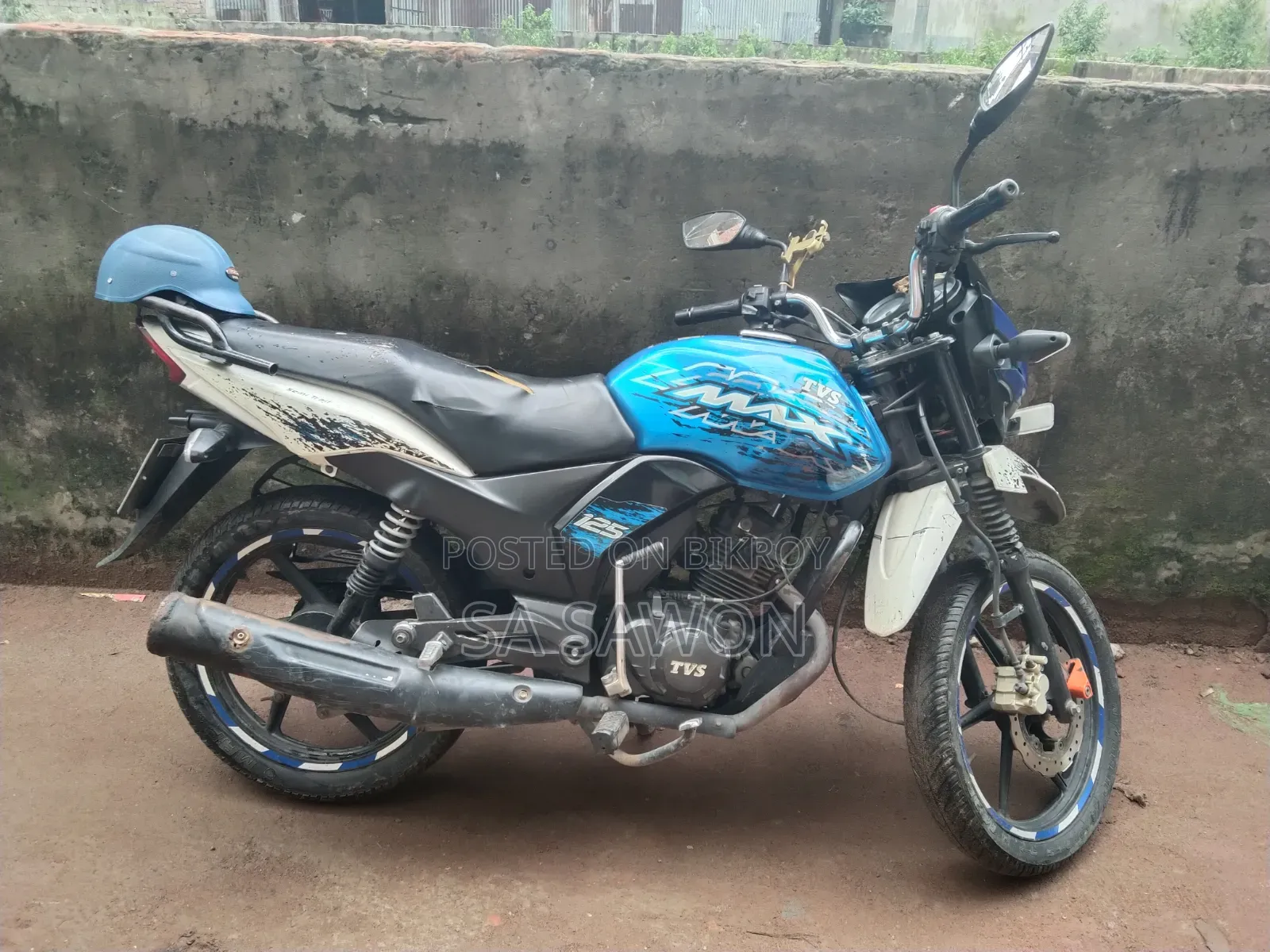 TVS Max 125 2019 Blue