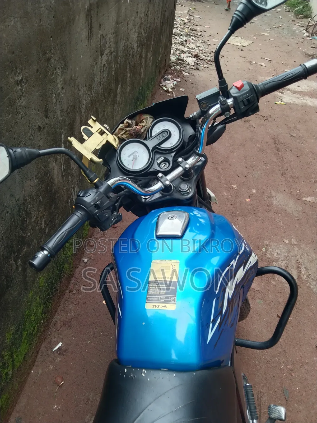 TVS Max 125 2019 Blue