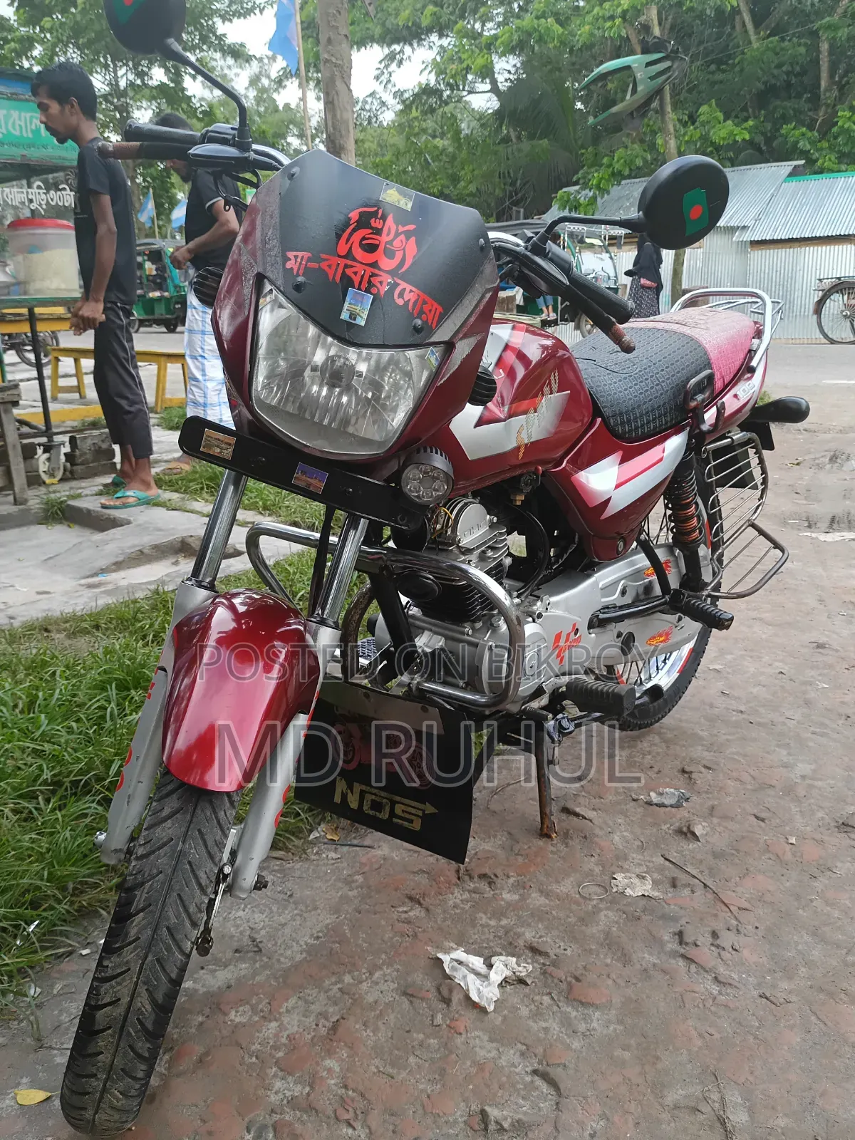 Bajaj CT 100 2013 Red