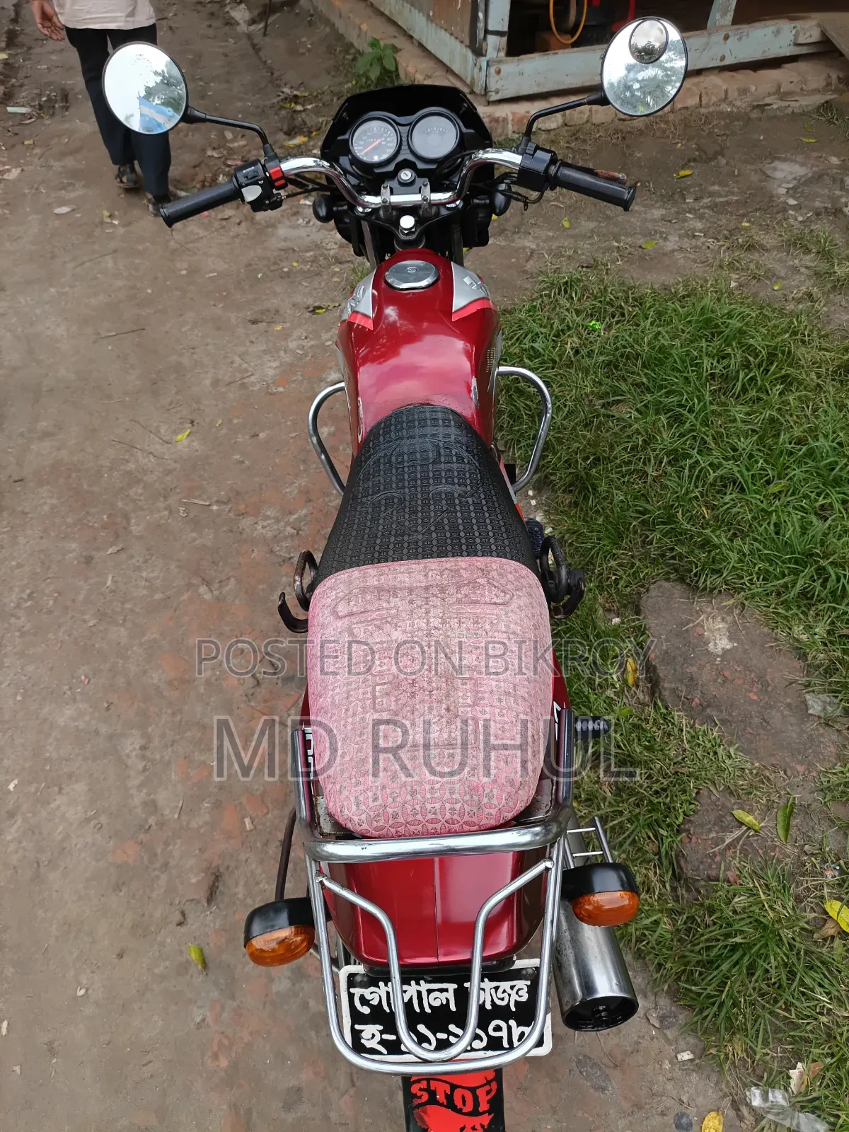 Bajaj CT 100 2013 Red