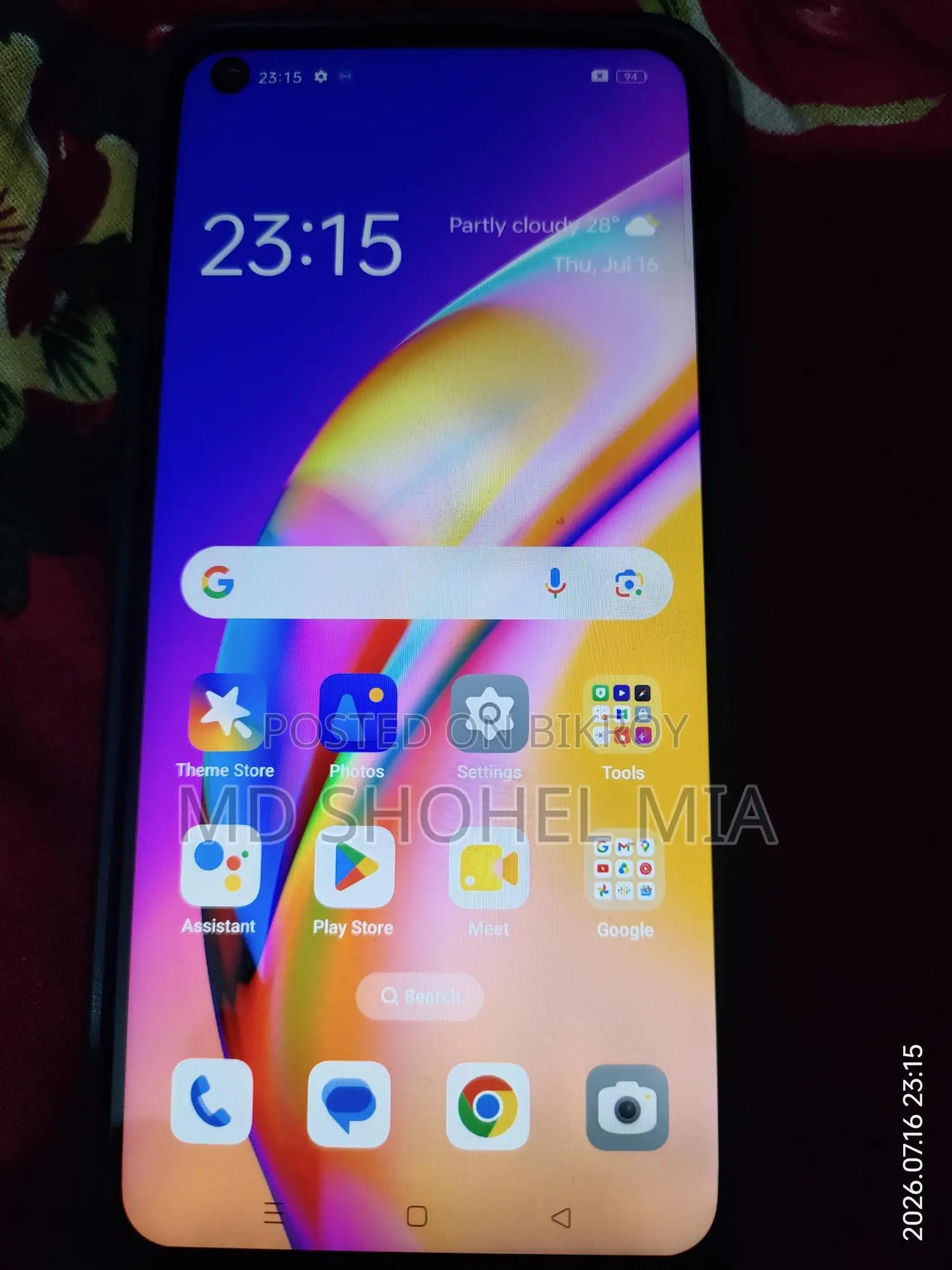 Oppo F19 Pro 128 GB Blue