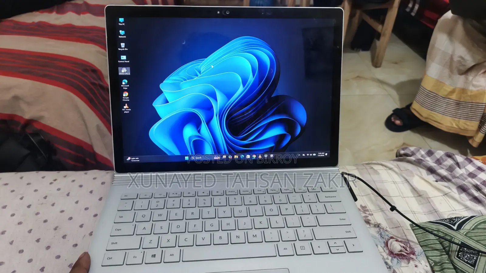 Laptop Microsoft Surface 8GB Intel Core i5 SSD 128GB