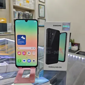 স্যামসাং গ্যালাক্সি এ২৬ ২৫৬ জিবি ব্ল্যাক
