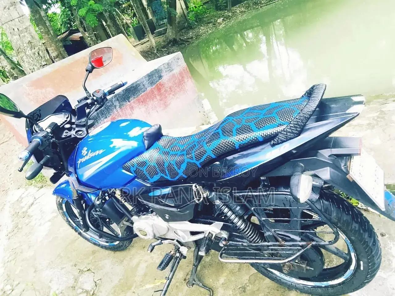 বাজাজ পালসার ১৫০ ২০১৪ নীল