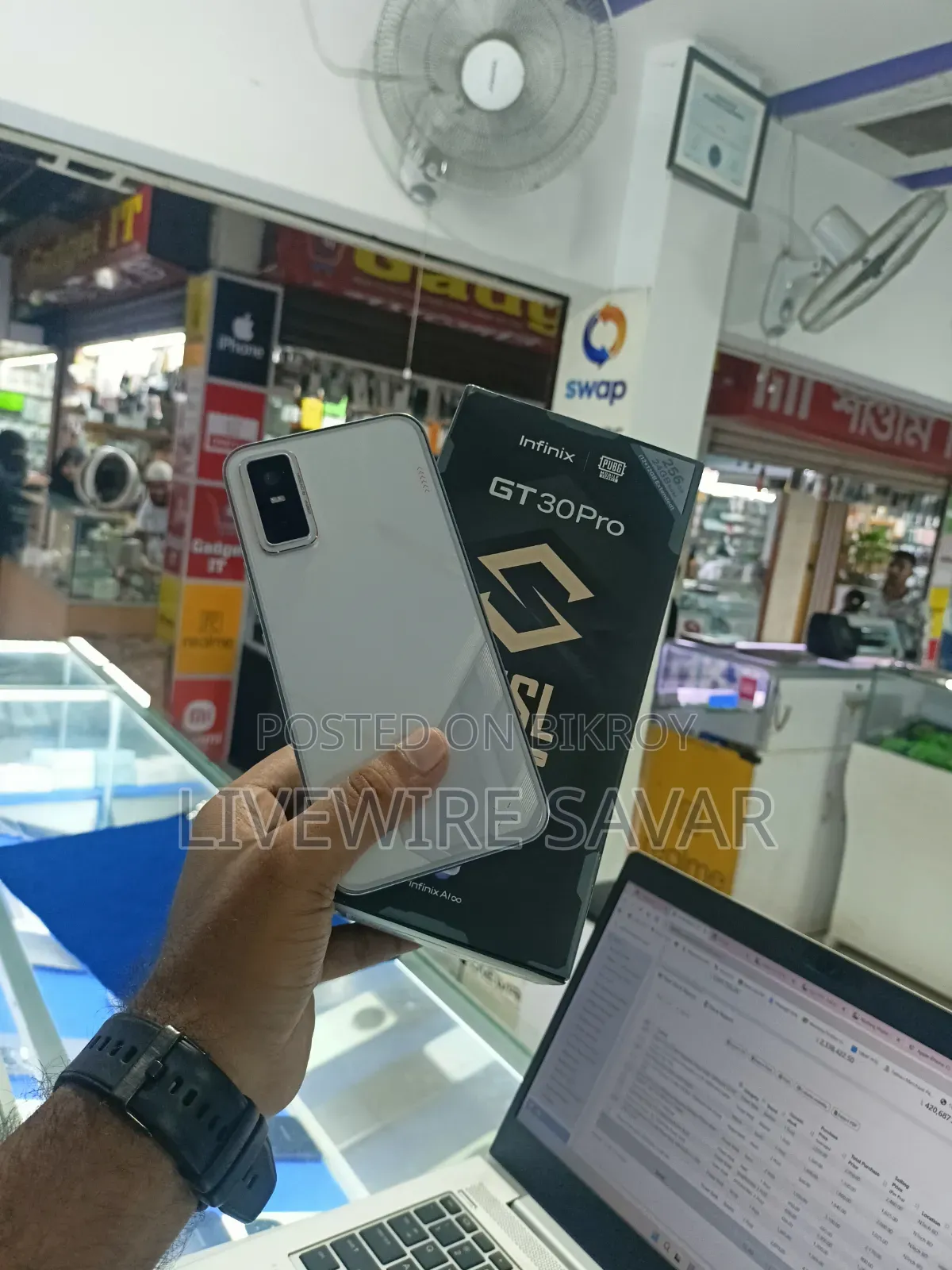 Infinix GT 30 Pro 256 GB White