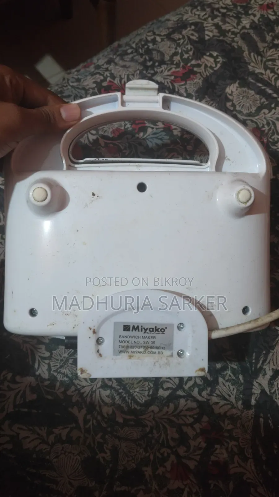Toast Maker/ Sandwich Maker