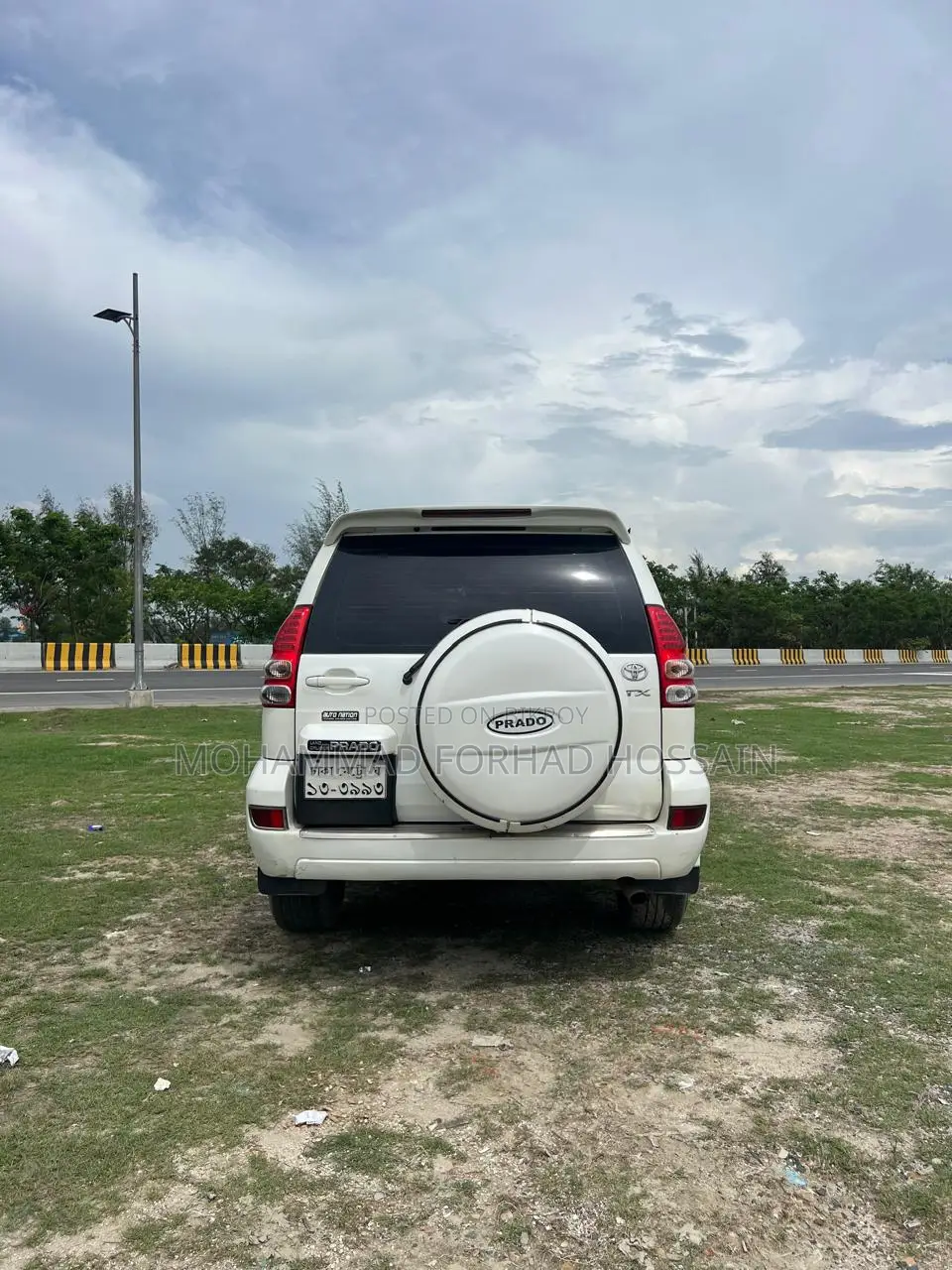 Toyota Land Cruiser Prado 2007 White