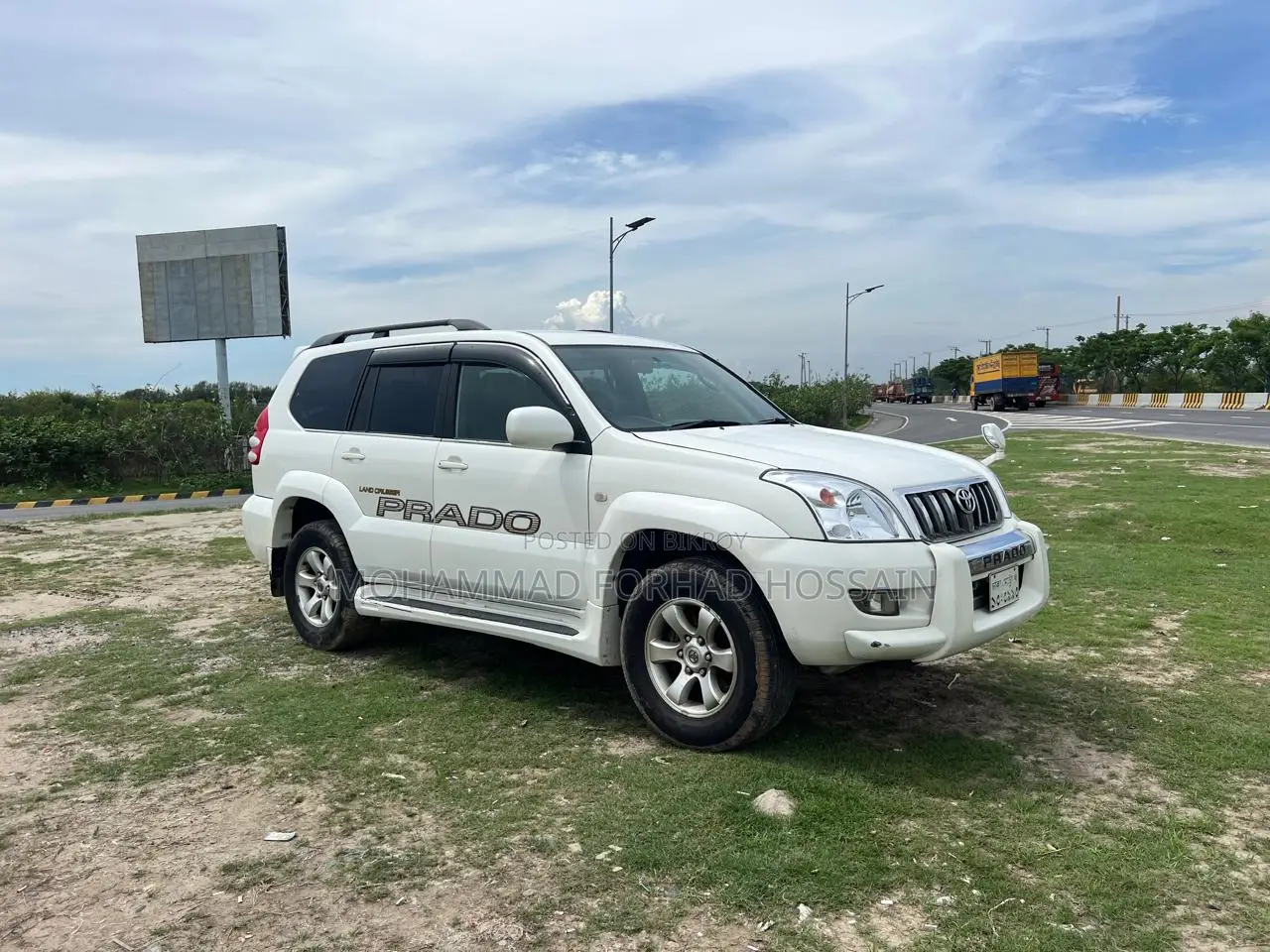 Toyota Land Cruiser Prado 2007 White