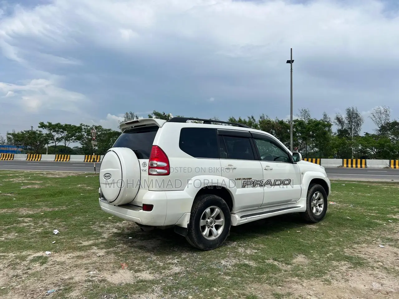 Toyota Land Cruiser Prado 2007 White