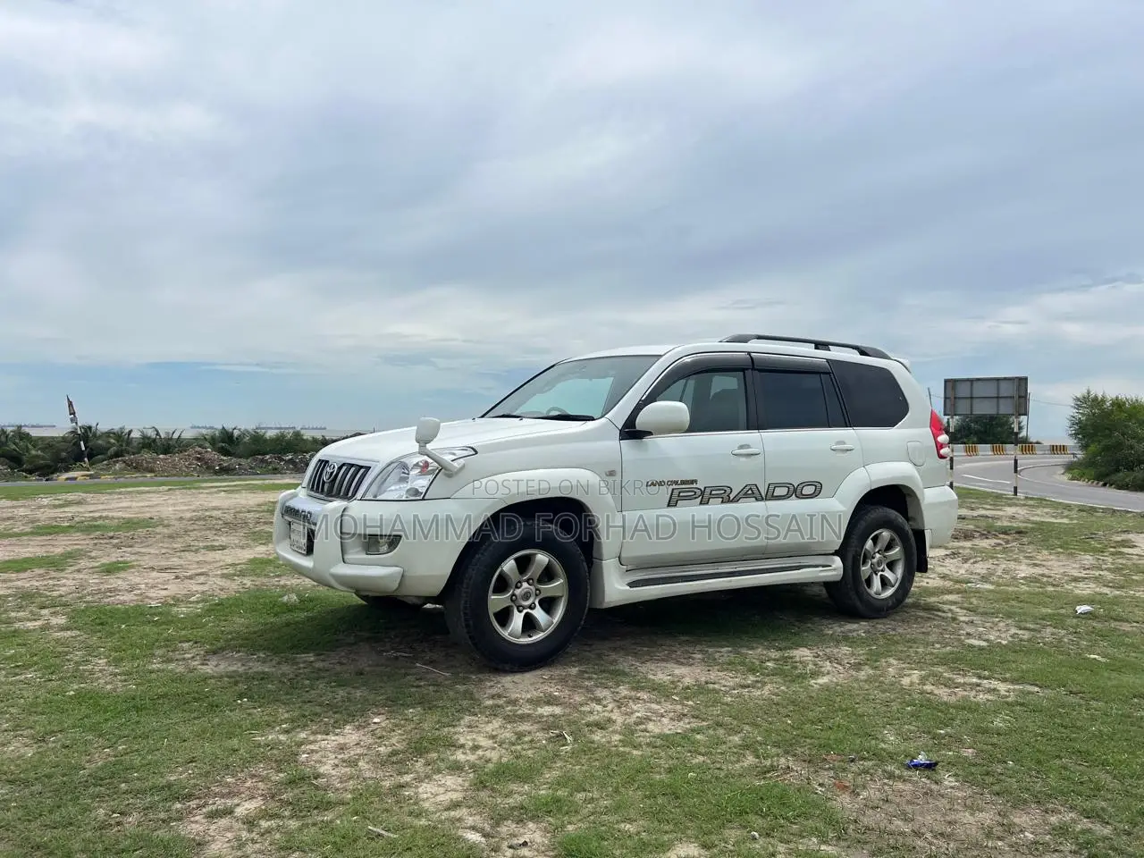 Toyota Land Cruiser Prado 2007 White