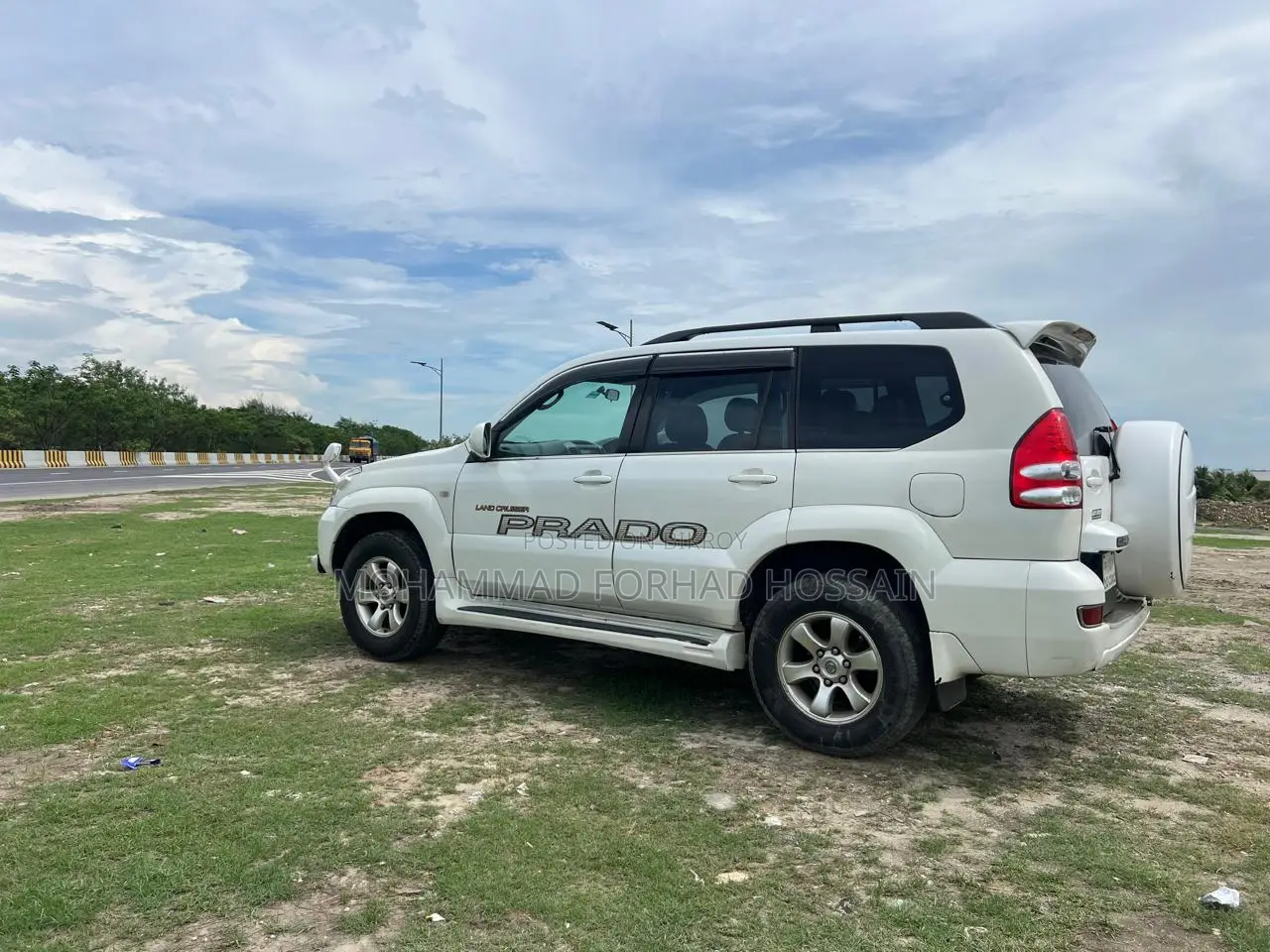 Toyota Land Cruiser Prado 2007 White