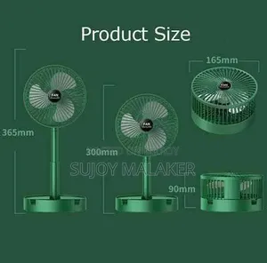 Telescopic Folding Table Fan
