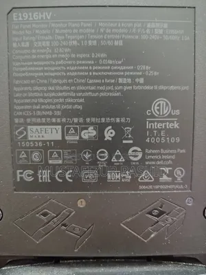 Computer Monitor Dell E1916HV