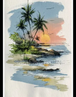 অ্যাক্রিলিক পেইন্টিং