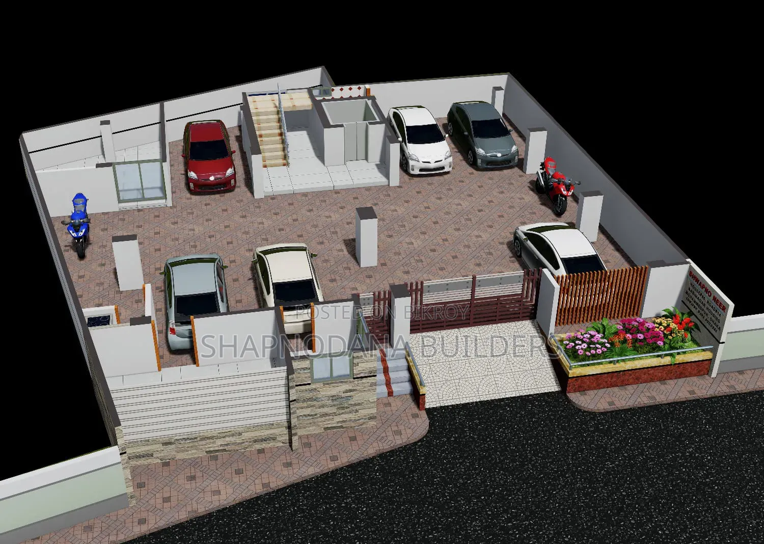 3 Bedroom Flat Sell in Mohammadpur