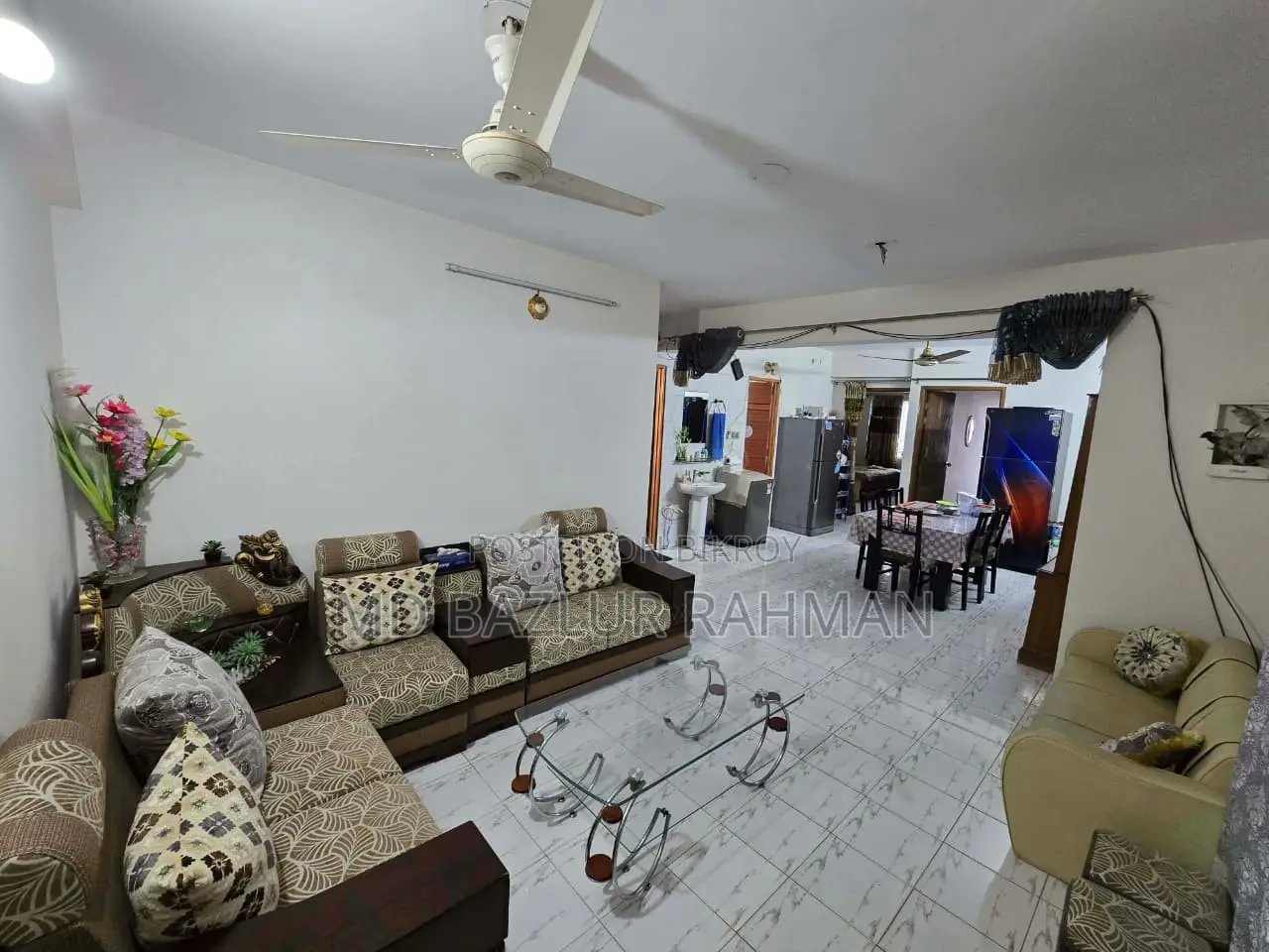 Furnished 3-bedroom Block of Flats in Razia Tower Mirpur for Sale